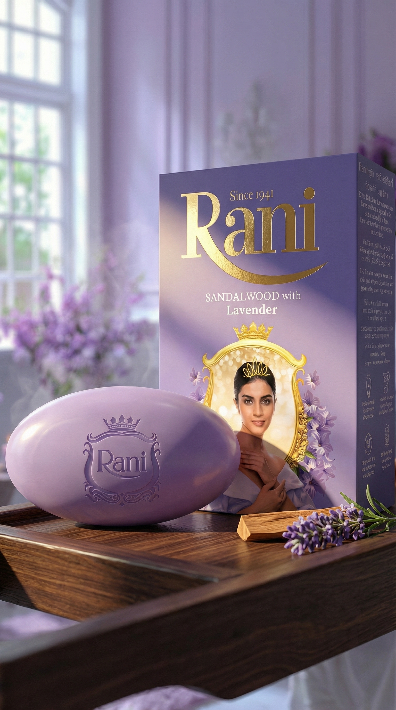 Recreation Rani Sandalwood & Lavender AI Advertisement